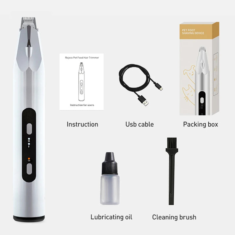 Professional Pet Foot Hair Trimmer