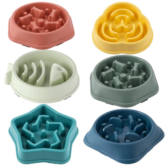 Pet Slow Food Bowl Anti-choking